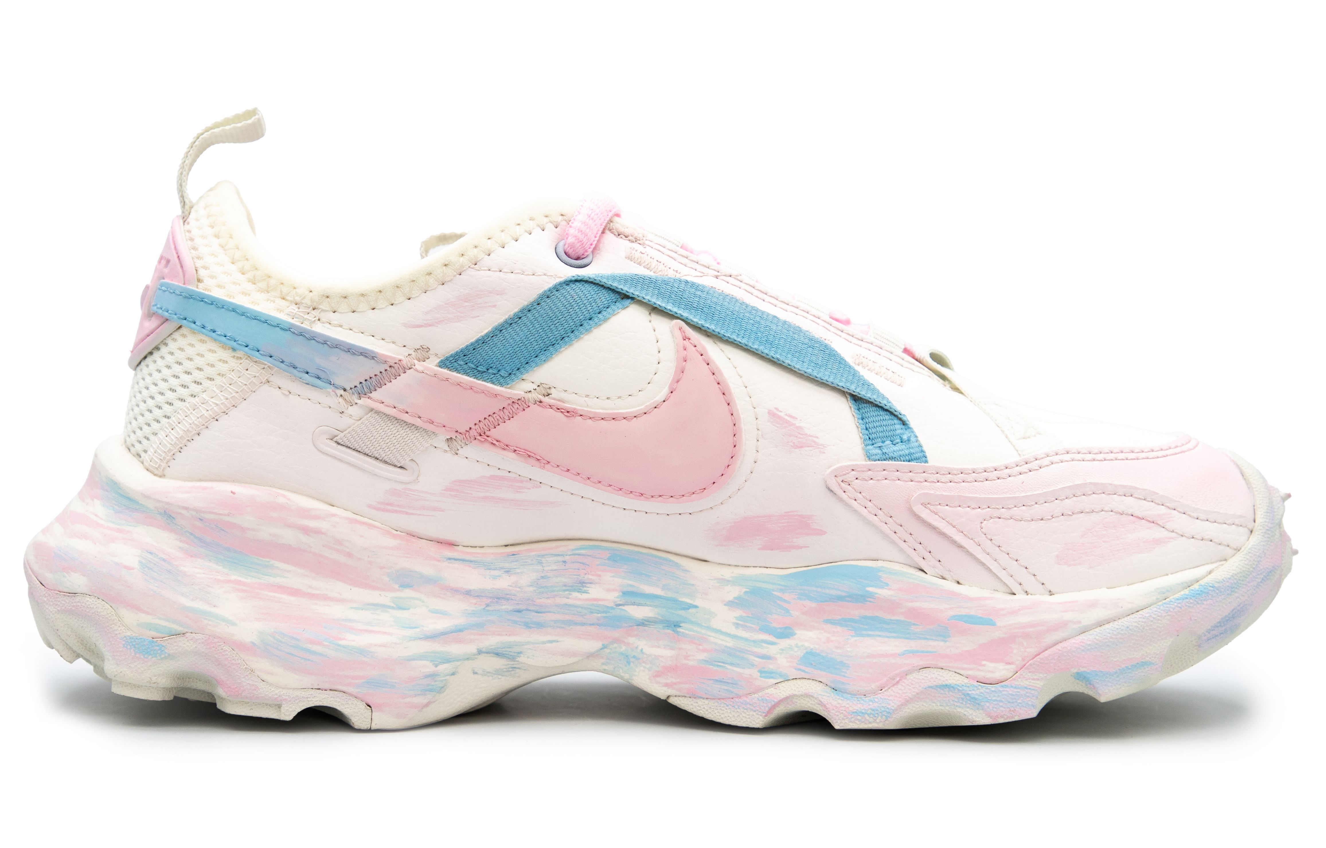 Nike TC 7900 Peach Snow Gardenia Non-slip Lightweight Low-Top Casual Shoes Women's White Pink купить в интернет-магазине Yoocart с быстрой доставкой по России.