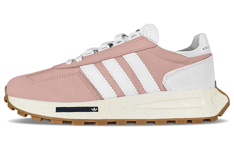 Adidas Originals RETROPY Cushioned Slip-Resistant Low-Top Casual Running Shoes Unisex Pink