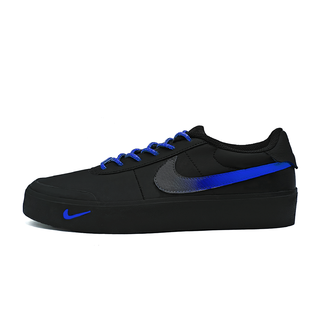 Nike Court Shot Crystal Fog Blue Anti Slip And Wear Resistant Lightweight Low Top Skateboard Shoes Men's Blue