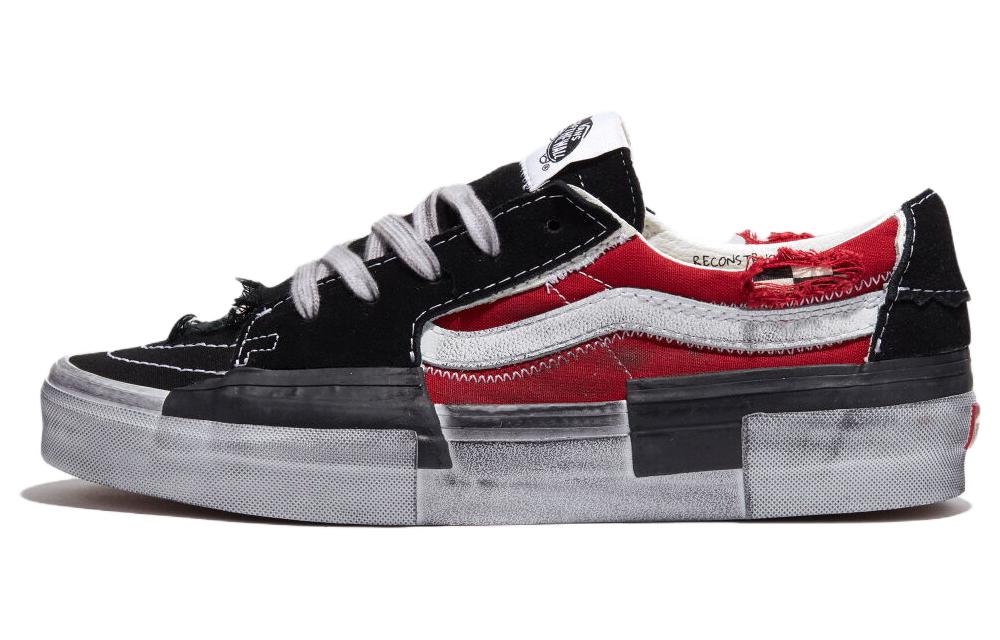 Vans Sk8 Low Reconstruct 'Black Red'