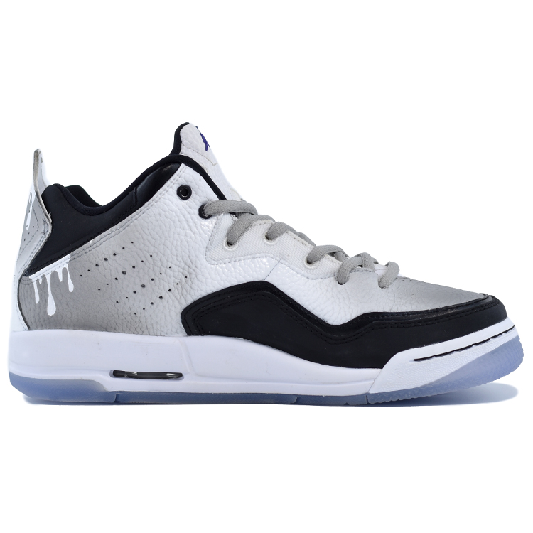 Jordan Courtside 23 Vintage Basketball Shoes Women's Mid top Black/White