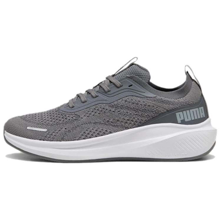 PUMA Skyrocket Light Slip Resistant Impact Resistant Low Top Running Shoes Unisex Gray