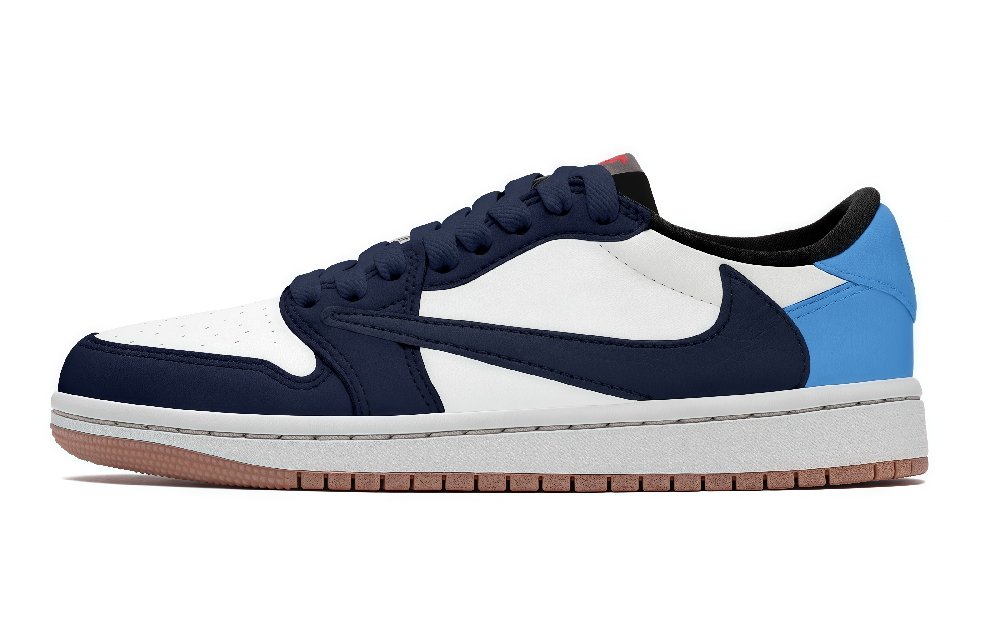 Jordan Air Jordan 1 Vintage Basketball Shoes Unisex Low top White