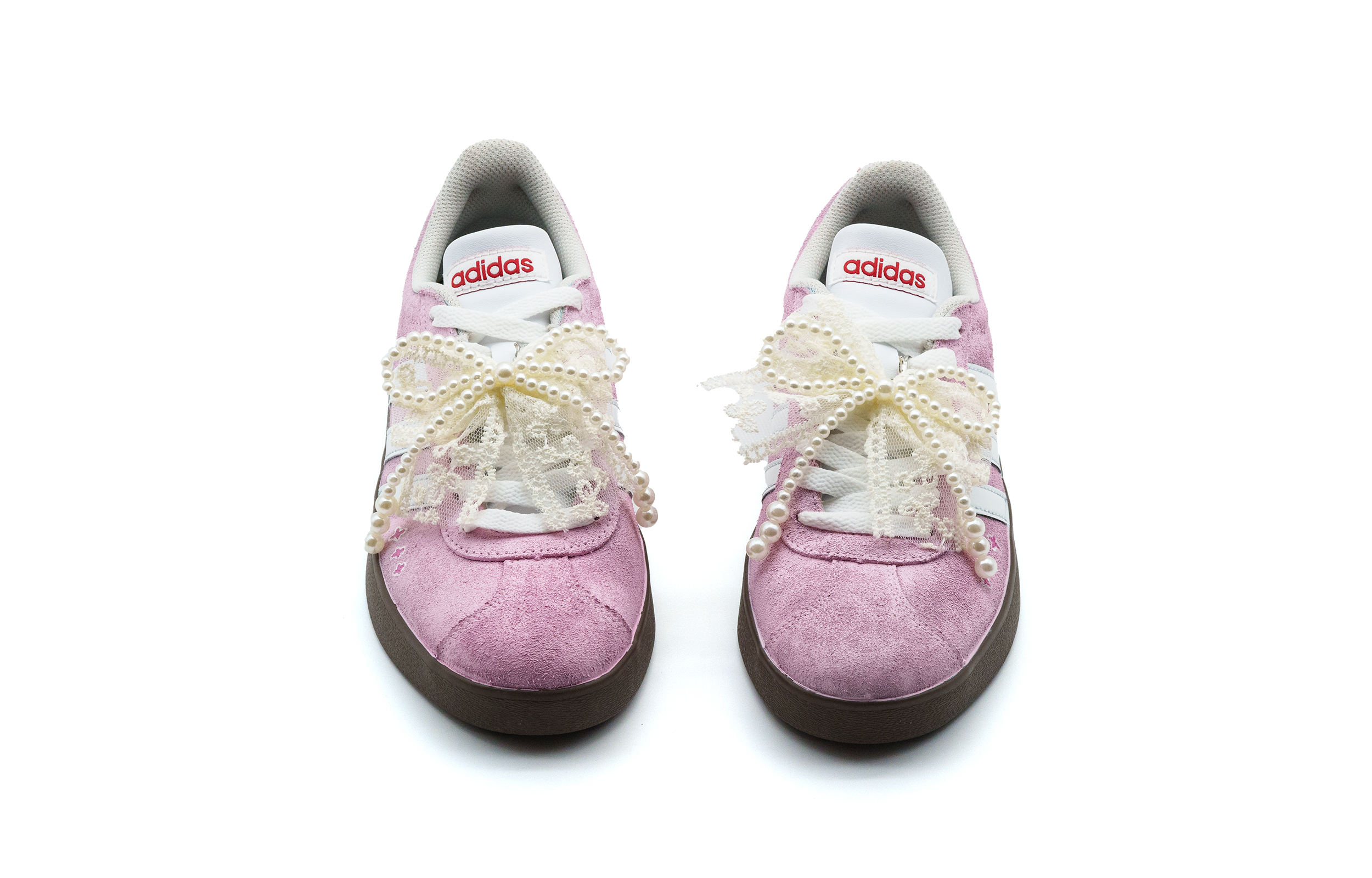 Adidas Neo VL Court 2.0 Low Top Skateboard Shoes Unisex Light Pink купить в интернет-магазине Yoocart с быстрой доставкой по России.