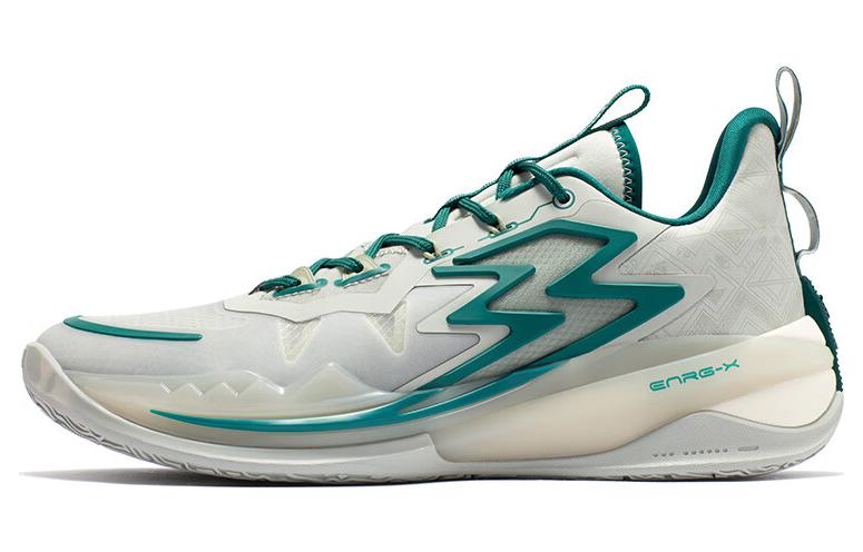 361° Big3 3.0 Cushioning Anti-Slip And Wear-Resistant Low-Top Basketball Shoes Men's White Green купить в интернет-магазине Yoocart с быстрой доставкой по России.