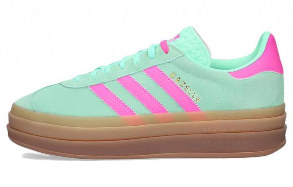 Adidas Gazelle Bold 'Pulse Mint Screaming Pink' Women's