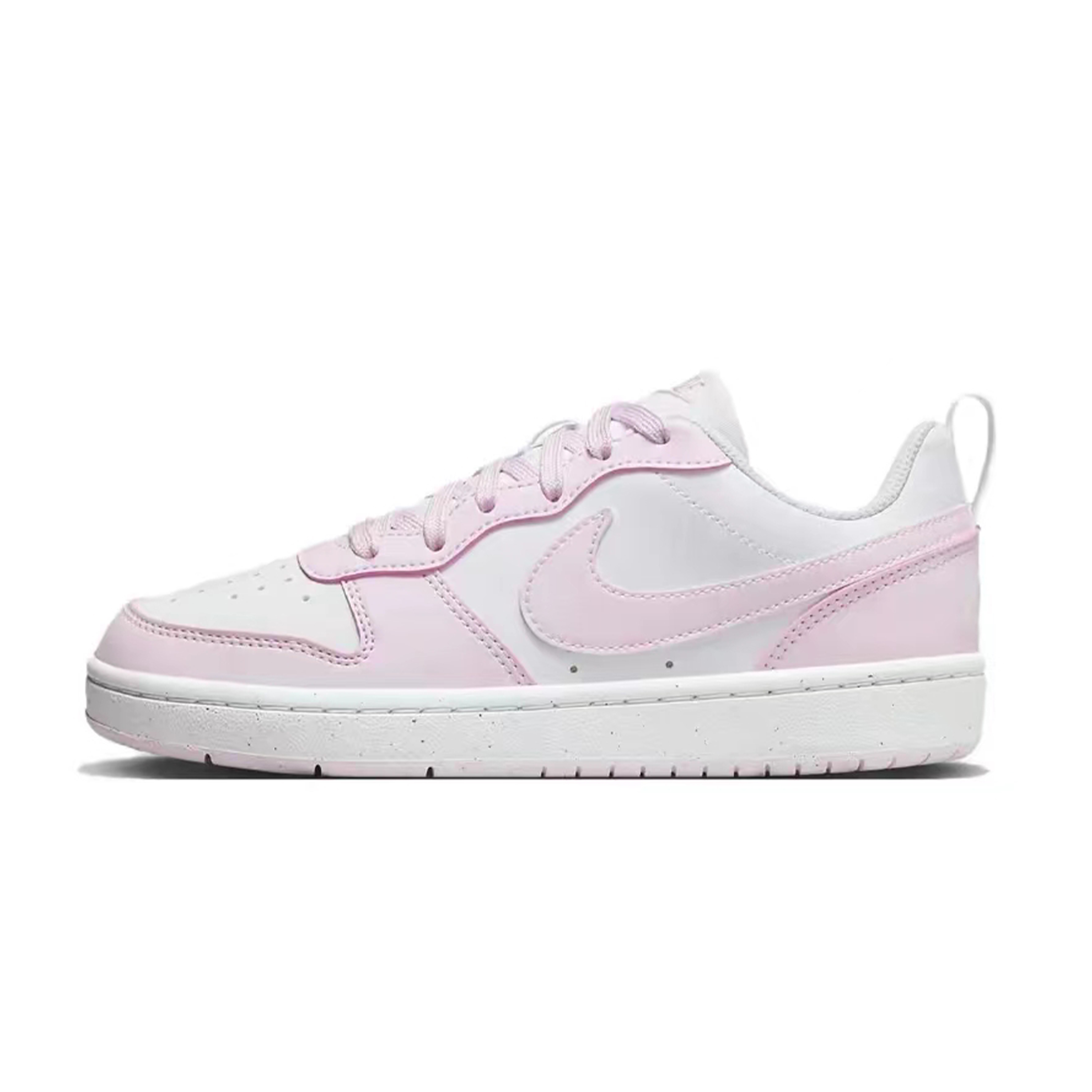 Nike Court Borough Low Top Skateboard Shoes GS Cherry Blossom Pink купить в интернет-магазине Yoocart с быстрой доставкой по России.