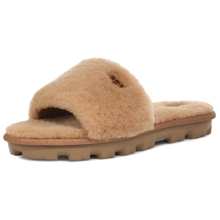 UGG Odor-Resistant Abrasion-Resistant Slide Slippers Women's Chestnut