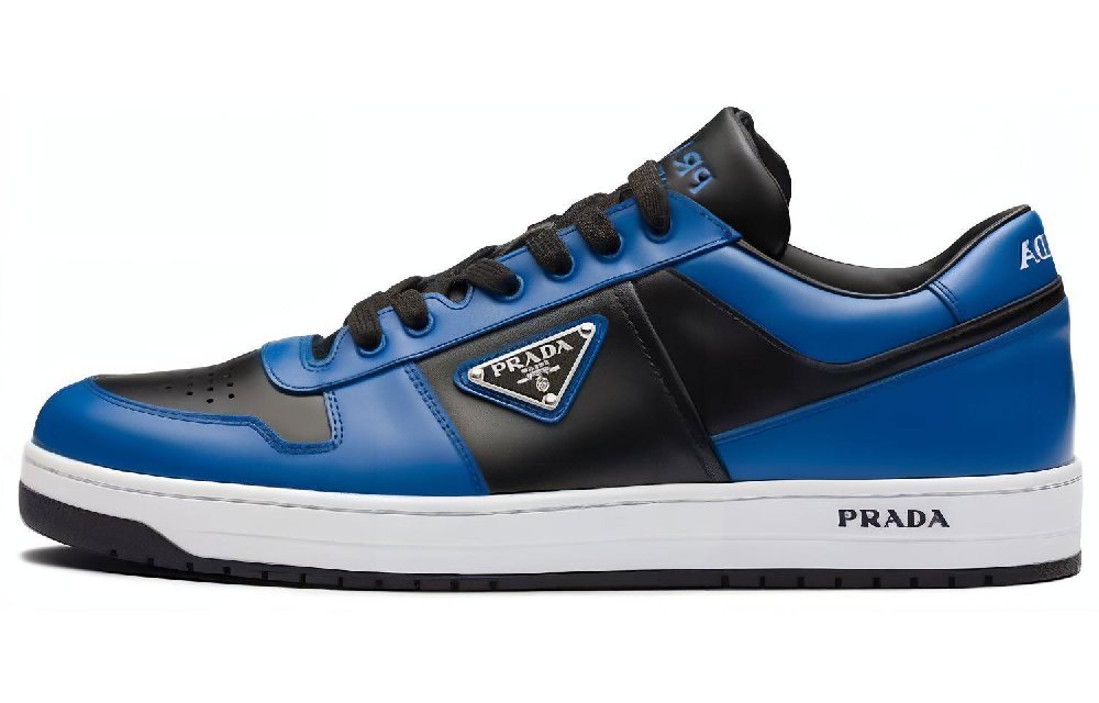 PRADA Low-Top Skateboard Shoes Men's Blue