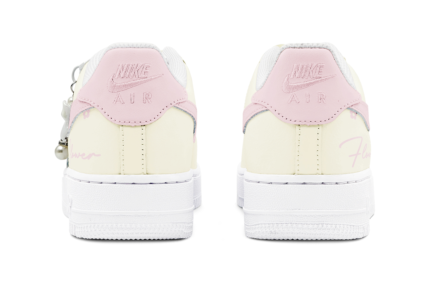 Nike Air Force 1 Air Force 1 Abrasion Resistant Low Top Skateboard Shoes Women's Yellow Pink купить в интернет-магазине Yoocart с быстрой доставкой по России.