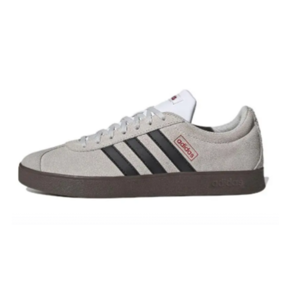 Adidas Neo Vl Court Classic Anti Slip Wear Resistant Low Top Skateboard Shoes Unisex Blue