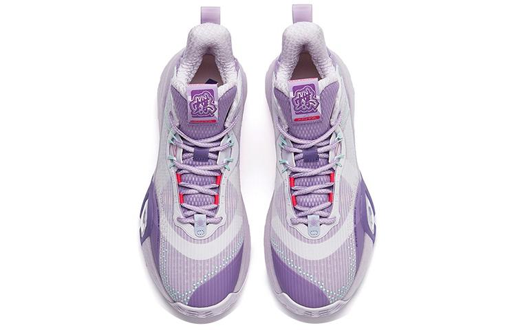 Anta Bubble Bomb Cushioning Anti-Slip Wear-Resistant Breathability Low-Top Performance Basketball Shoes Men's Purple купить в интернет-магазине Yoocart с быстрой доставкой по России.