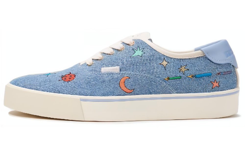 COACH Low-Top Skateboard Shoes Men's Blue