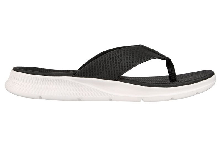 Skechers Go Consistent Sandal EVA Quiet Slide Slippers Men's Black White