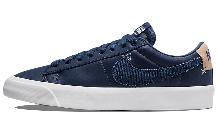 Nike Sb Zoom Blazer Low Pro Gt Denim Swoosh