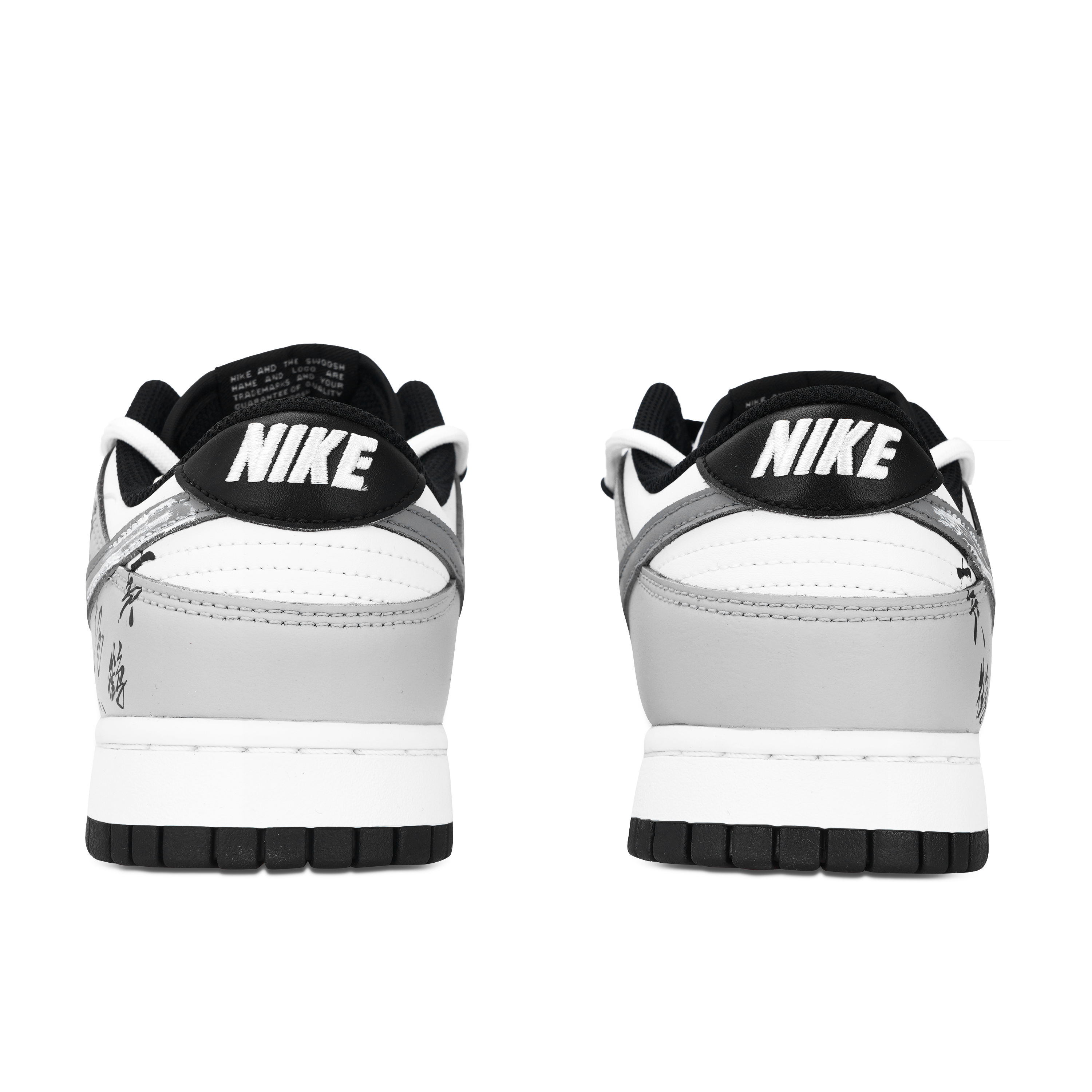 Nike Dunk Bamboo And Language Abrasion Resistant Low top Skateboard Shoes Unisex Black White Red купить в интернет-магазине Yoocart с быстрой доставкой по России.