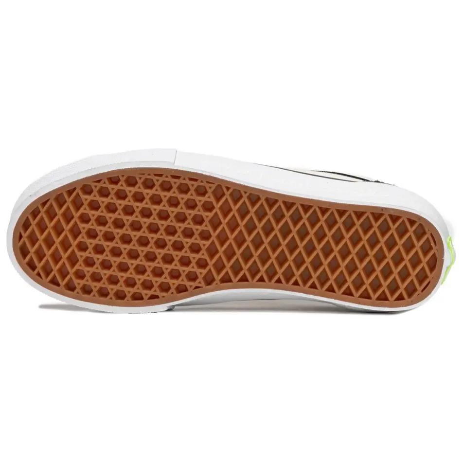 Punkandyo x Vans Style 36 Low Top Skateboard Shoes Unisex White Brown