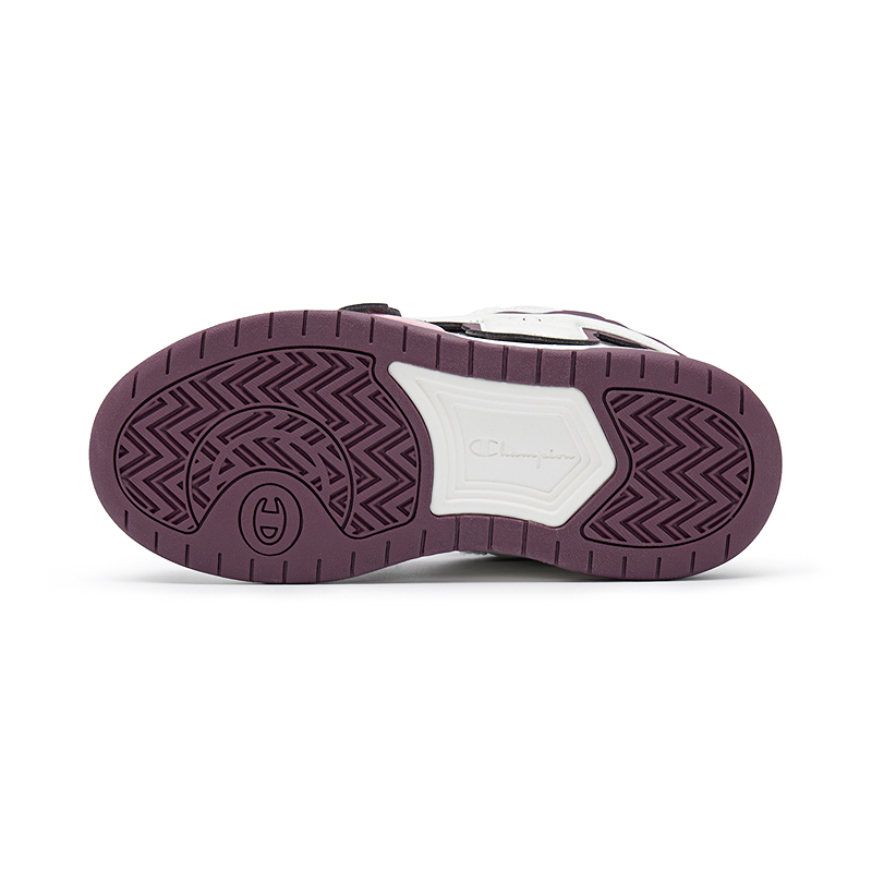Champion Low-Top Skateboard Shoes Women's Milk White Night Brown Red