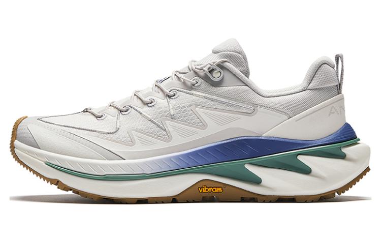 Anta Anti-Slip Wear-Resistant Low-Top Outdoor Shoes Women's White Gray