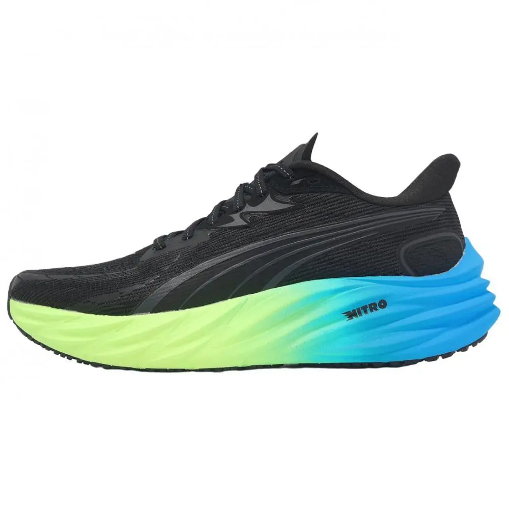 PUMA Velocity NITRO 4 Breathable Running Shoes Unisex Black