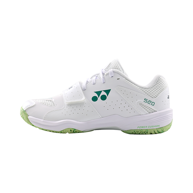 YONEX Cushioning Anti-Slip Wear-Resistant Breathability Low-Top Badminton Shoes Unisex White Green