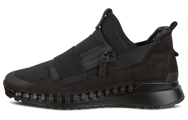 Ecco Zipflex Casual Shoes Women's Low Top Black