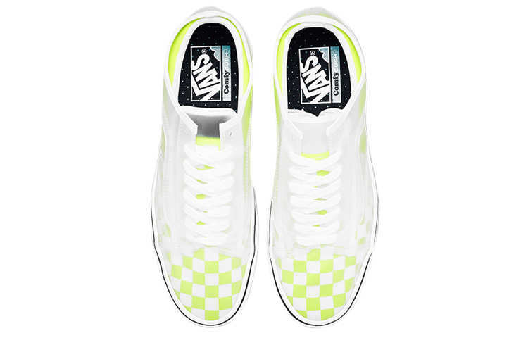 Slip-Skool ComfyCush Vans 'Safety Yellow Checkerboard' купить в интернет-магазине Yoocart с быстрой доставкой по России.