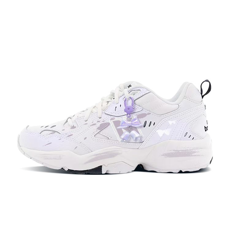 New Balance NB 608 V1 Low Top Training Shoes Women's White Purple B Width