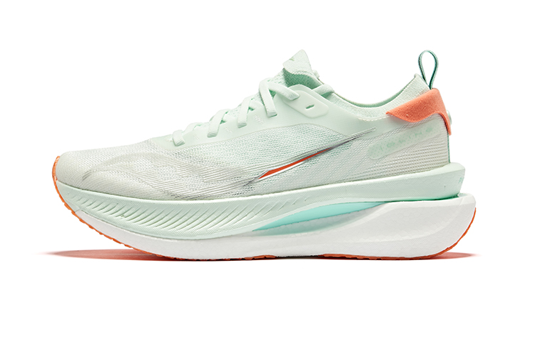 Saucony Heavy Weight Balanced Cruising Speed Stable Progress Cushioning Running Shoes Women's White Green
