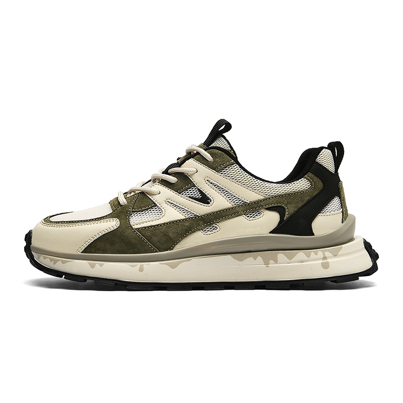 JEEP SPIRIT Low Top Casual Shoes Men's Cat Eye Green