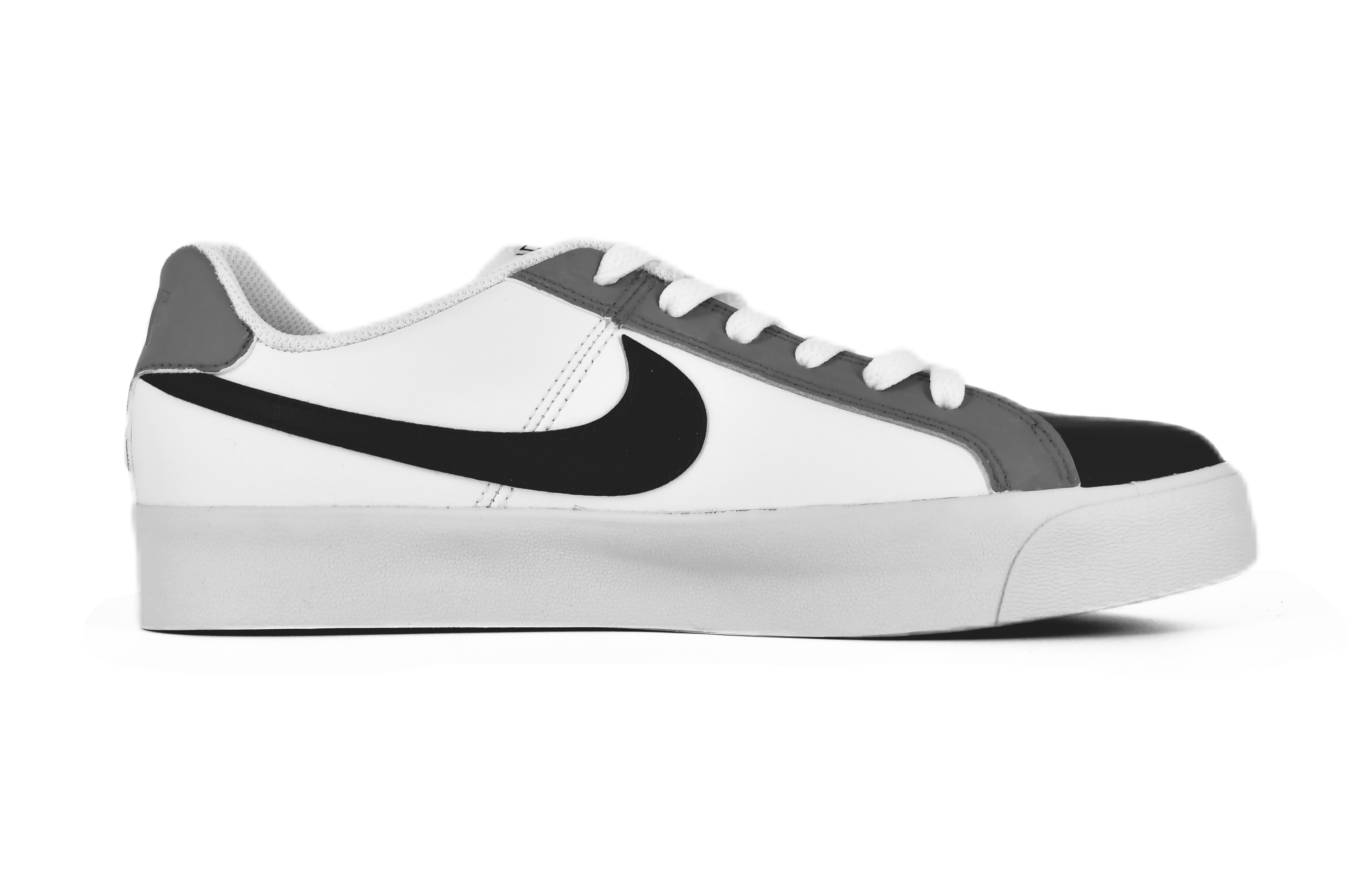 Nike Court Royale Slip-Resistant Low-Top Skateboard Shoes Unisex Black White Gray купить в интернет-магазине Yoocart с быстрой доставкой по России.