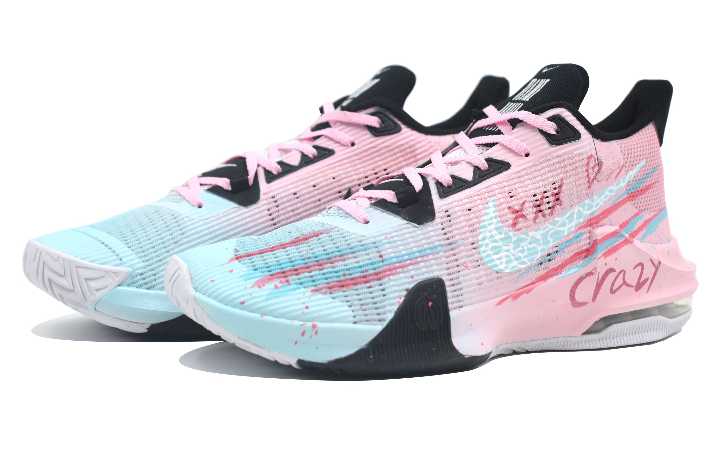 Nike Air Max Impact Abrasion Resistant Low Top Basketball Shoes Men's Blue Pink купить в интернет-магазине Yoocart с быстрой доставкой по России.