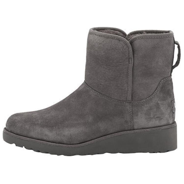 UGG Australia Kristin Suede Thermal Short Snow Boots Women's Gray