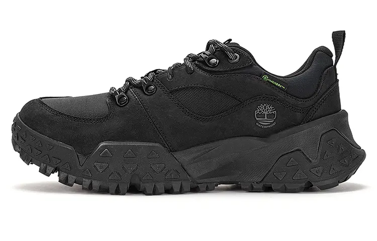 Timberland Motion Scramble Low Lace Up Waterproof Hikers 'Black Nubuck'