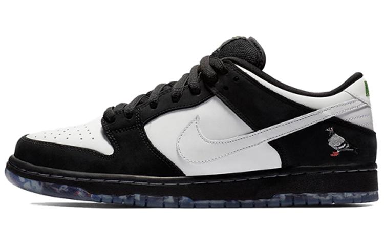 Nike Sb Dunk Low Panda Pigeon Engraved