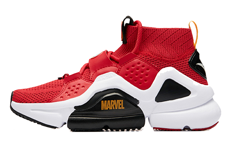 MARVEL x Anta Mid top Running Shoes Women's White Red