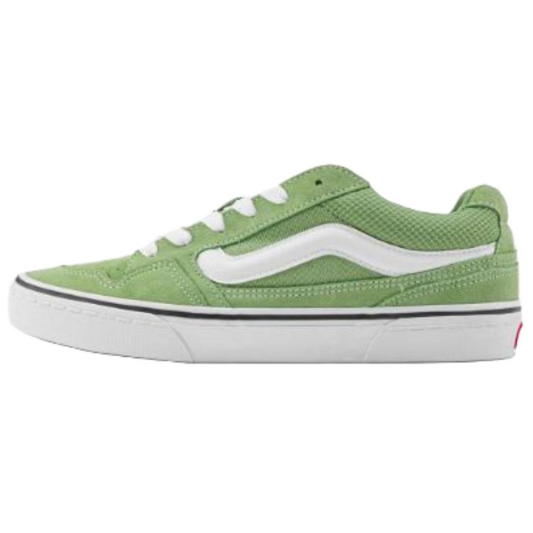 Vans Caldrone Abrasion Resistant Low Top Skateboard Shoes Men's Green