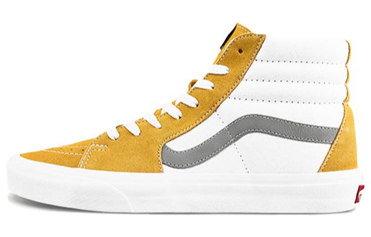 Vans SK8 HI White Yellow Unisex 'White Yellow'