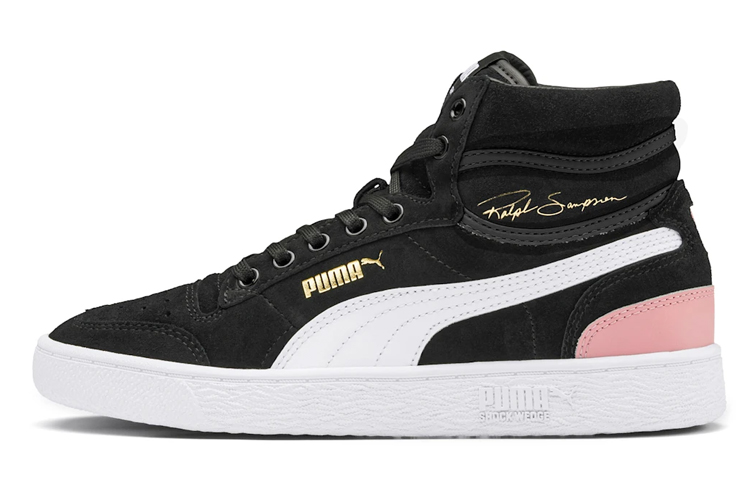 PUMA Ralph Sampson Mid Suede 'Black Bridal Rose' Women's