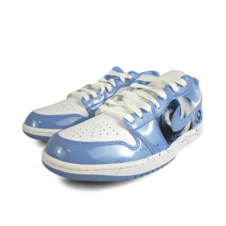 Jordan Air Jordan 1 Low 'Legend Blue' Anti-Slip Wear-Resistant Low-Top Vintage Basketball Shoes Unisex Blue купить в интернет-магазине Yoocart с быстрой доставкой по России.