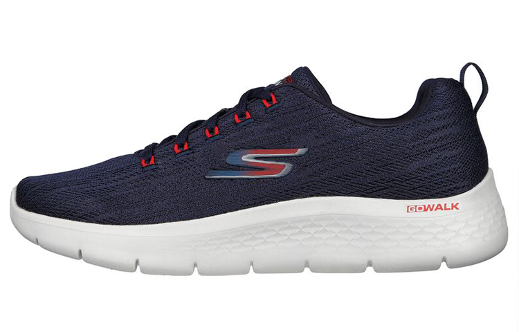 Skechers Go Walk Flex 'Navy Red'