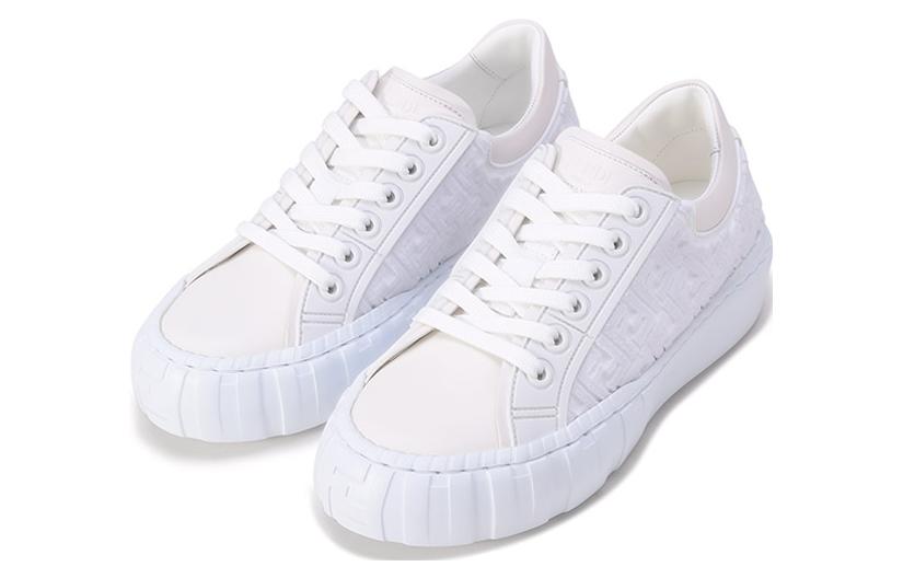 FENDI Low top Skateboard Shoes Women's White купить в интернет-магазине Yoocart с быстрой доставкой по России.