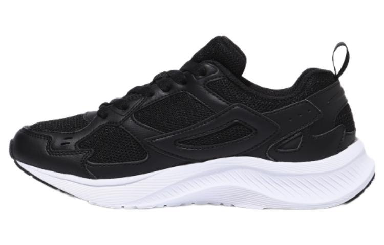 FILA Field Gauge Light Abrasion Resistant Low top Casual Shoes Unisex Black White Korean Style