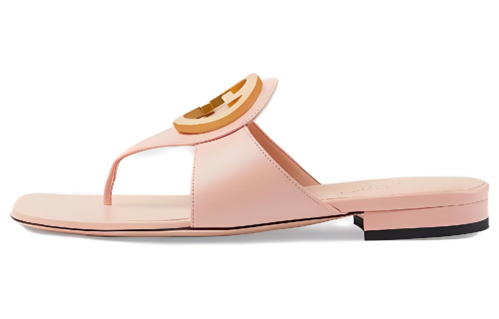 GUCCI Blondie Flip Flops Women's Pink