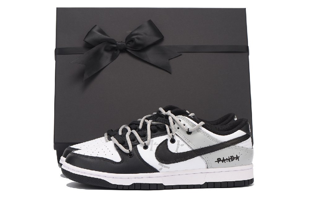 Nike Dunk Skateboard Shoes Men Low-Top Gray