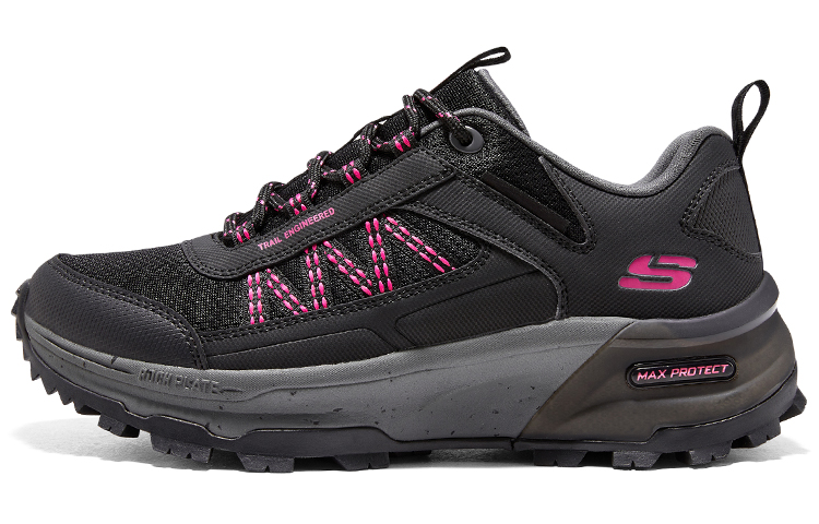 Skechers Max Protect Legacy 'Black Pink' Women's