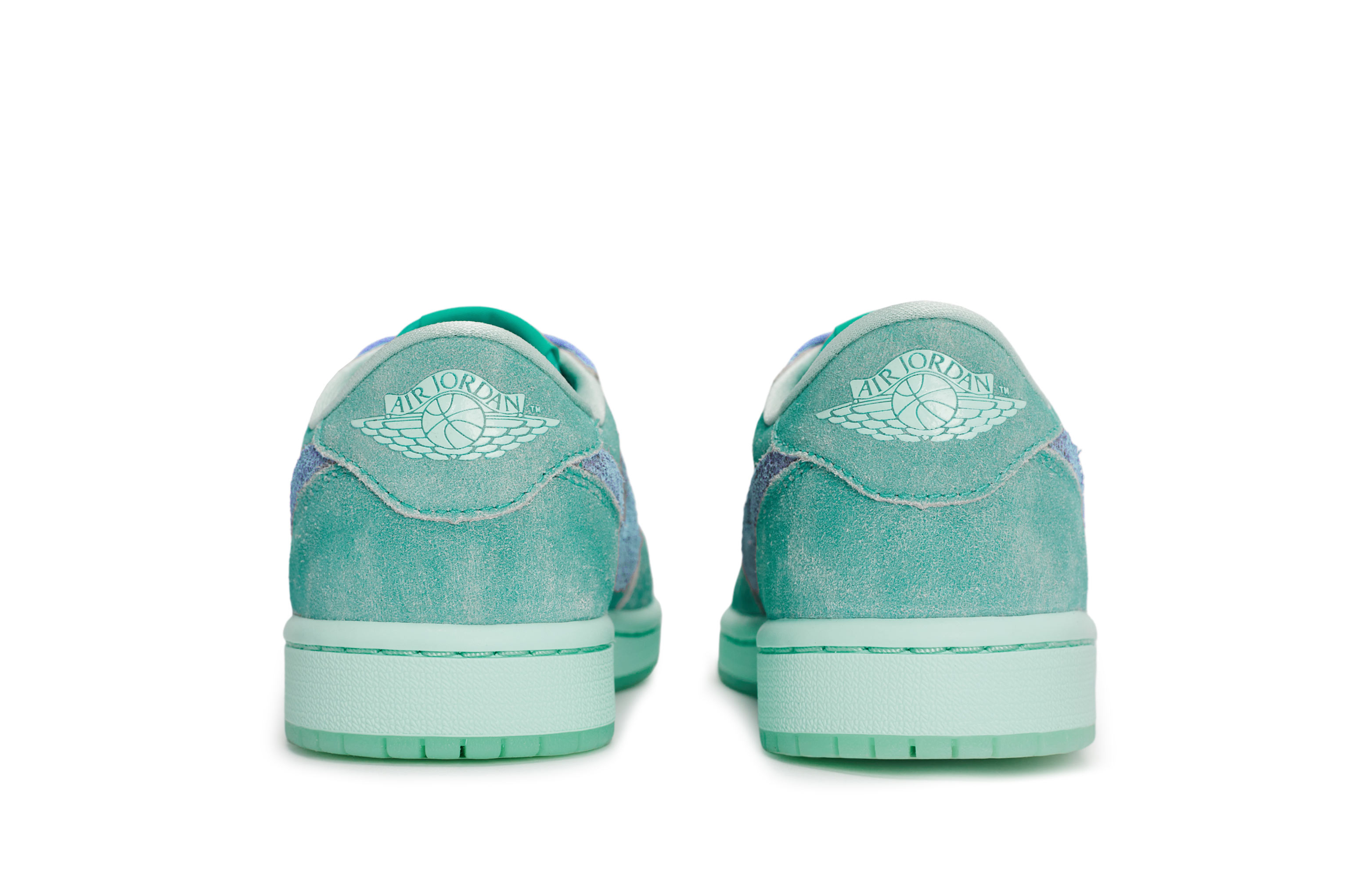 JORDAN Air Jordan 1 Vintage Basketball Shoes Women's Low top Blue/Green купить в интернет-магазине Yoocart с быстрой доставкой по России.