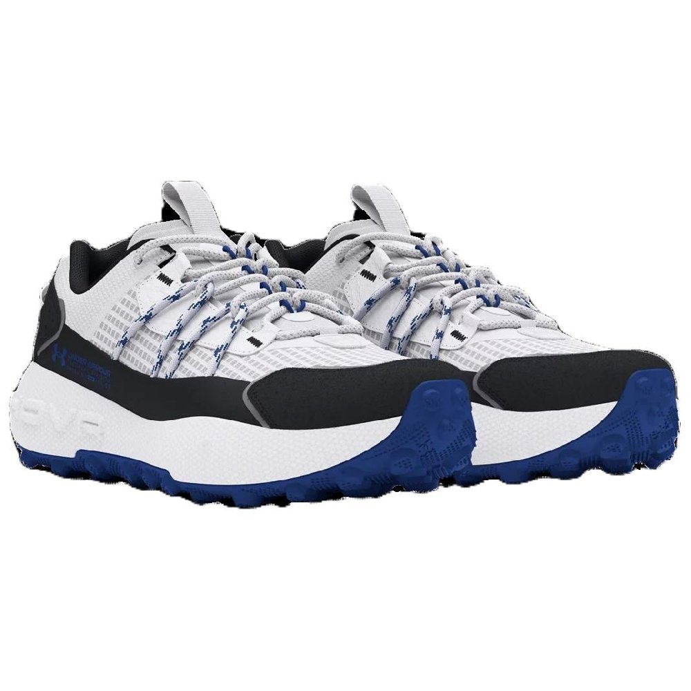 Under Armour Breathable Low-Top Casual Shoes Unisex White Black