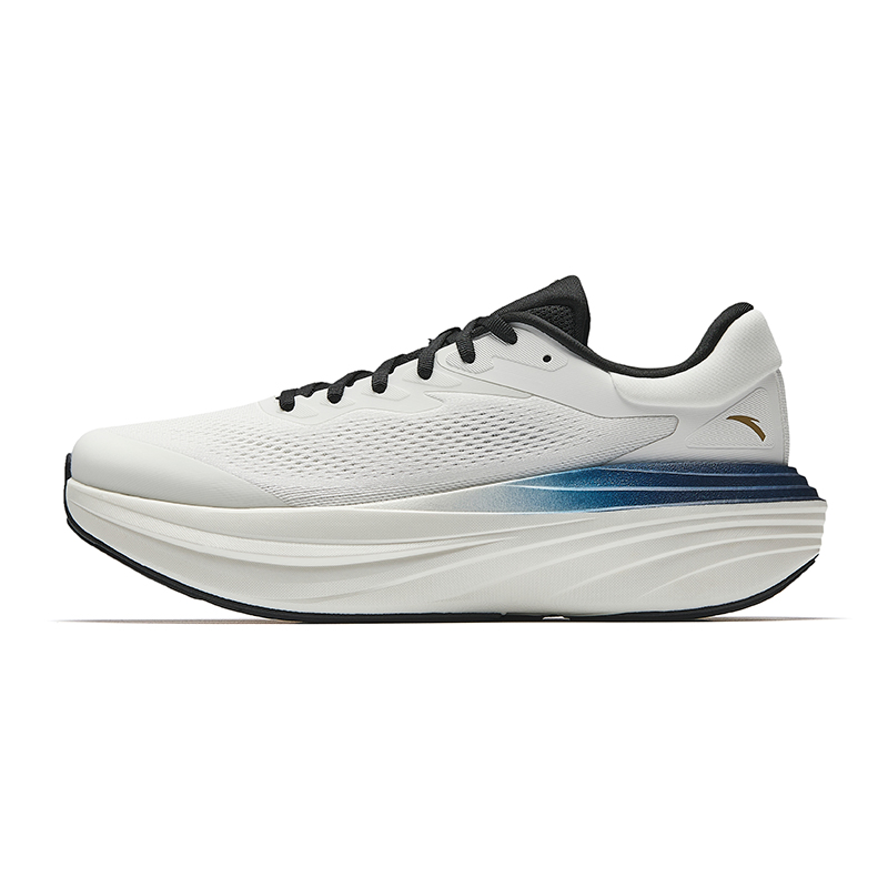 Anta Travel Steps 2s Slip Resistant Abrasion Resistant Low top Casual Running Shoes Men's White