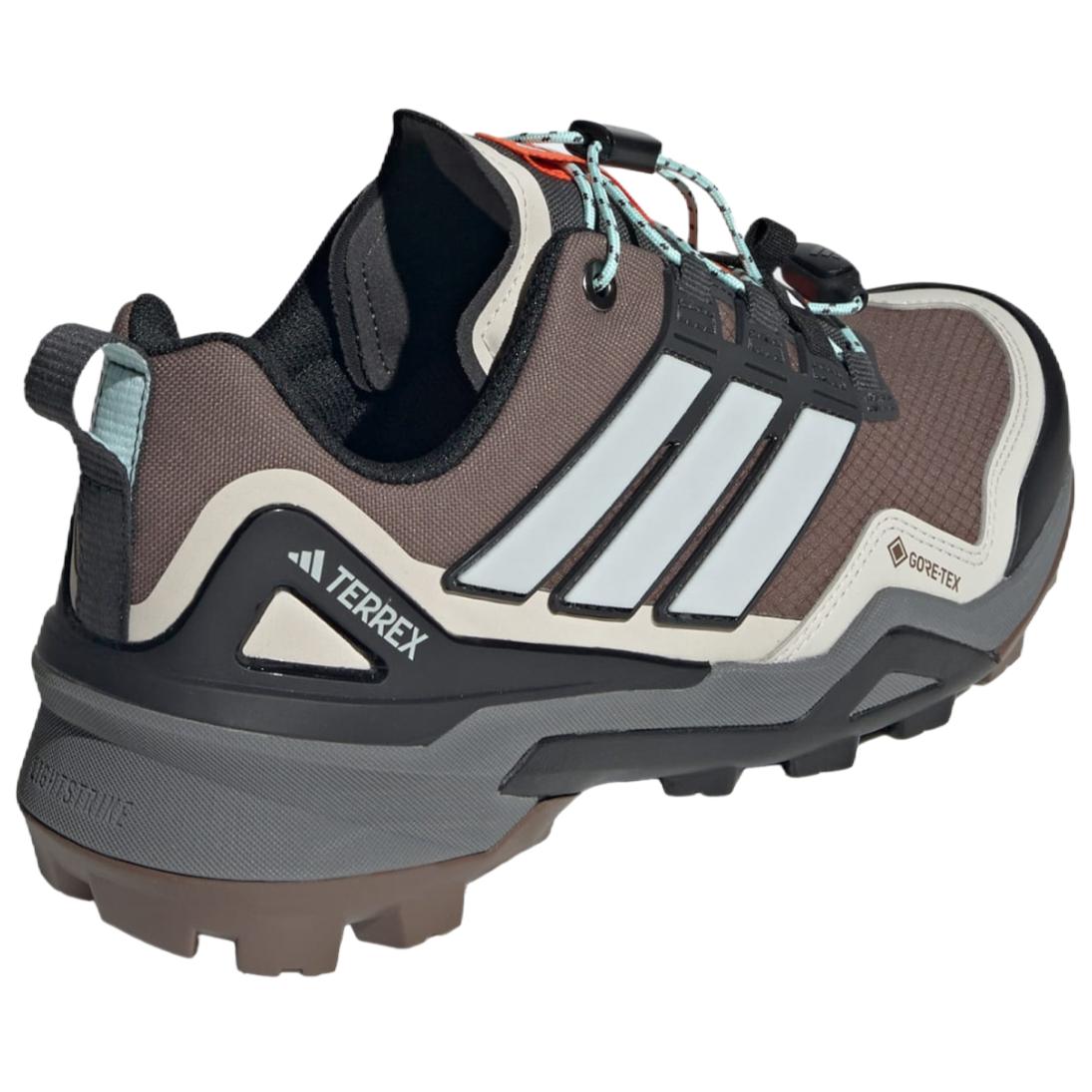 Adidas Terrex Skychaser Waterproof And Breathable Support Grip Low top Mountaineering Hiking Shoes Women's Red Brown купить в интернет-магазине Yoocart с быстрой доставкой по России.